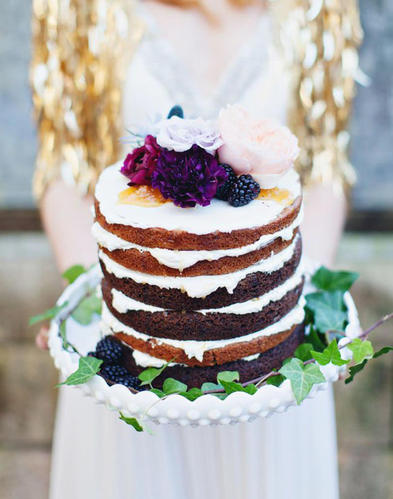 108 naked cake