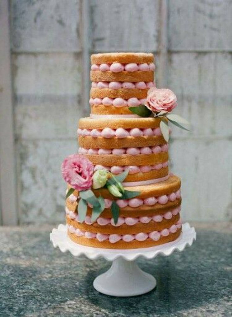 65 ideias de Naked Cake para decorar sua mesa de casamento 