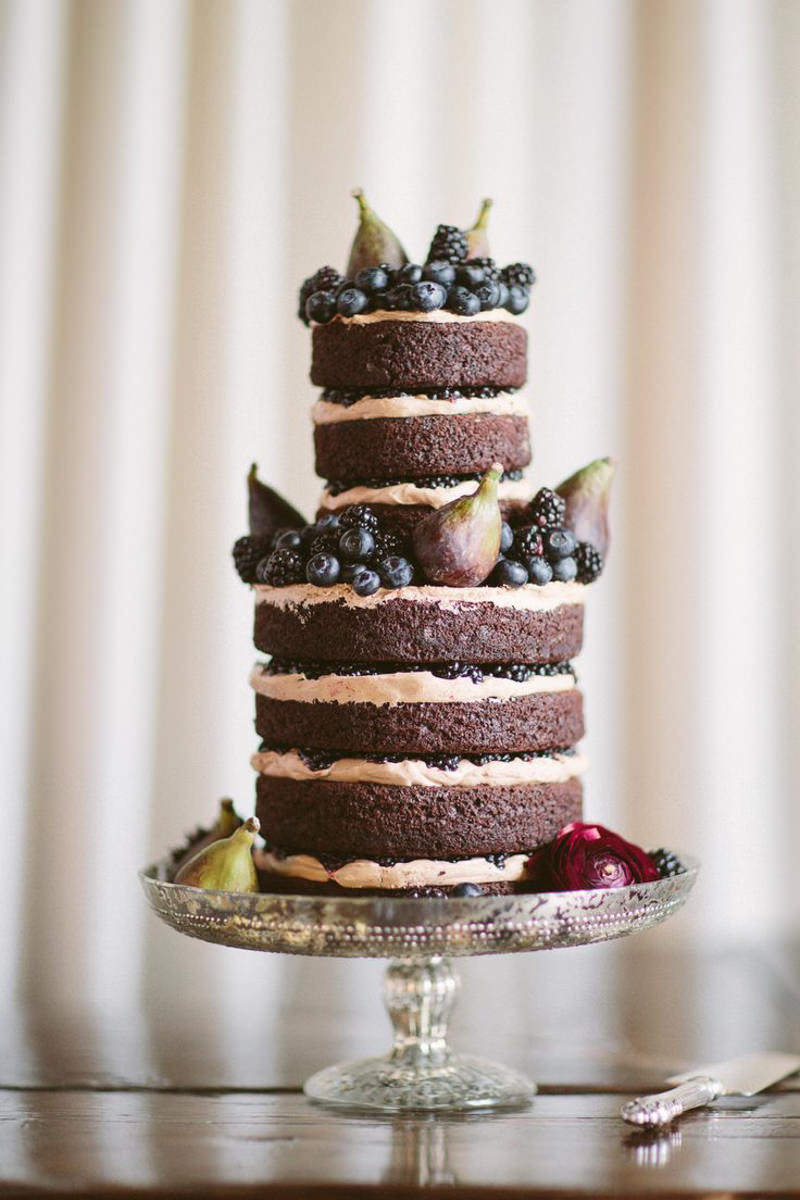 118  naked cake - chocolate