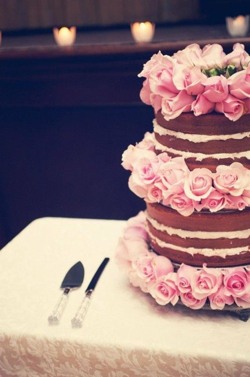 121 naked cake