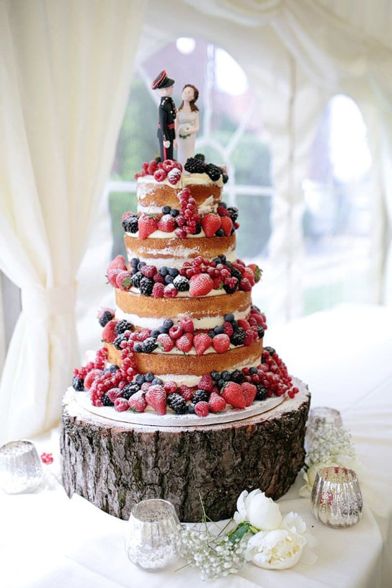 13 naked cake