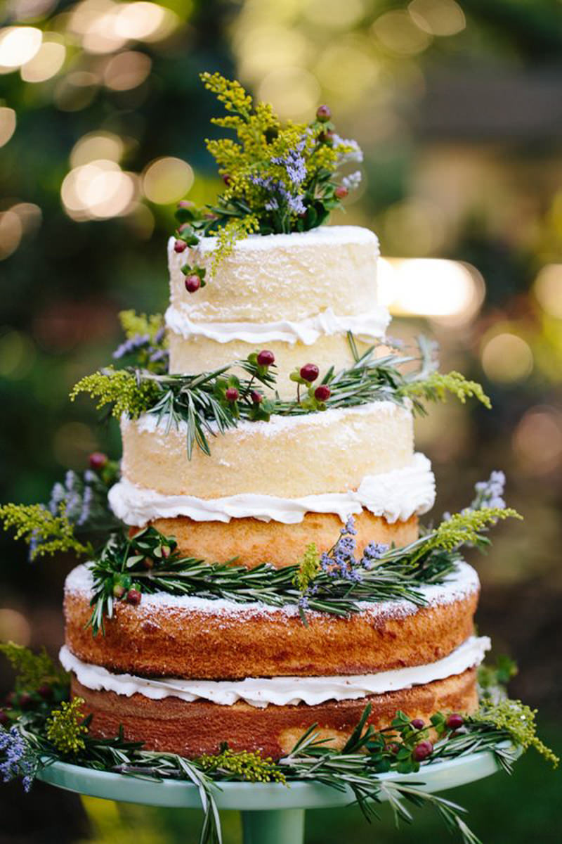 56 naked cake