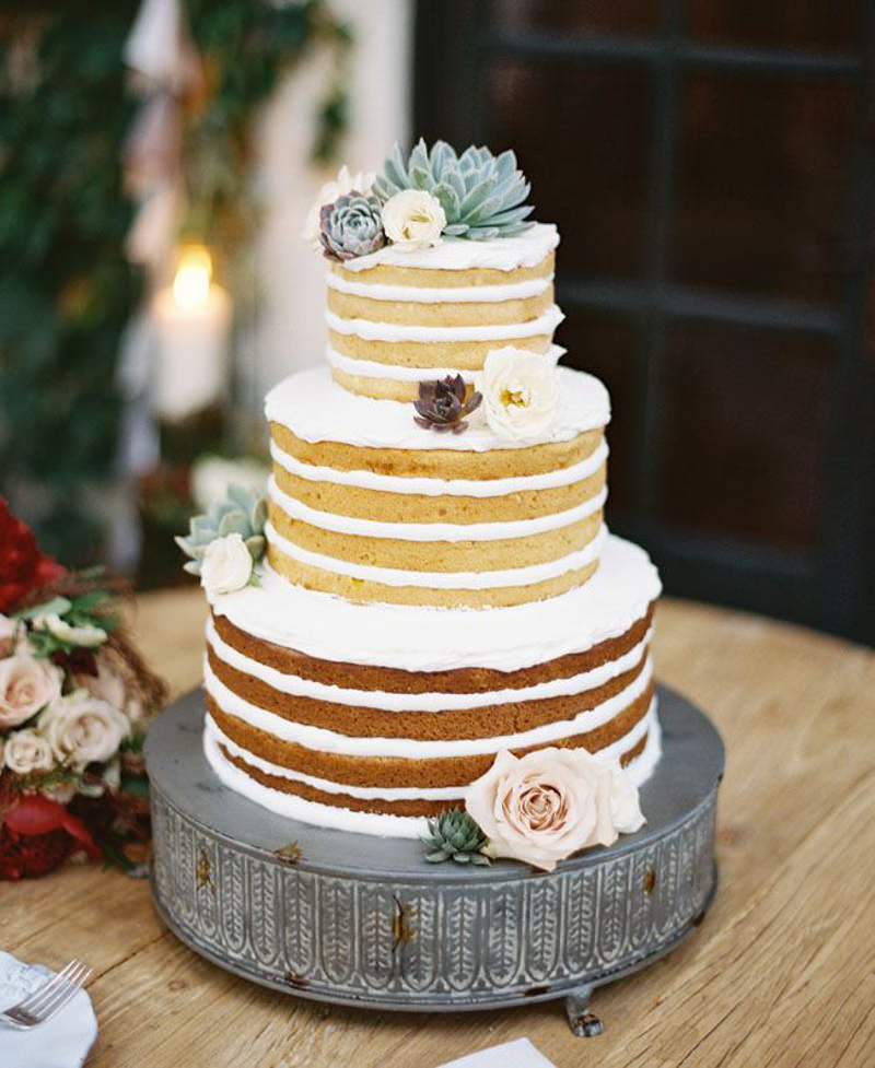 57 naked cake