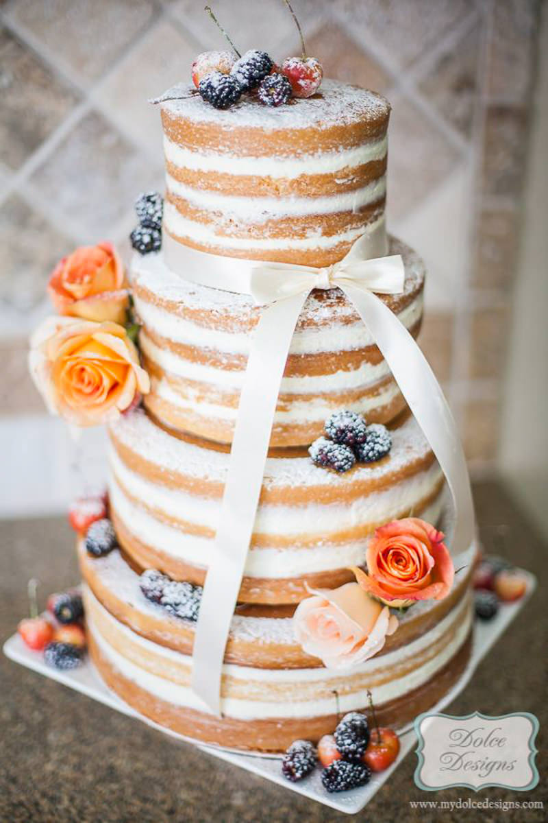 58 naked cake