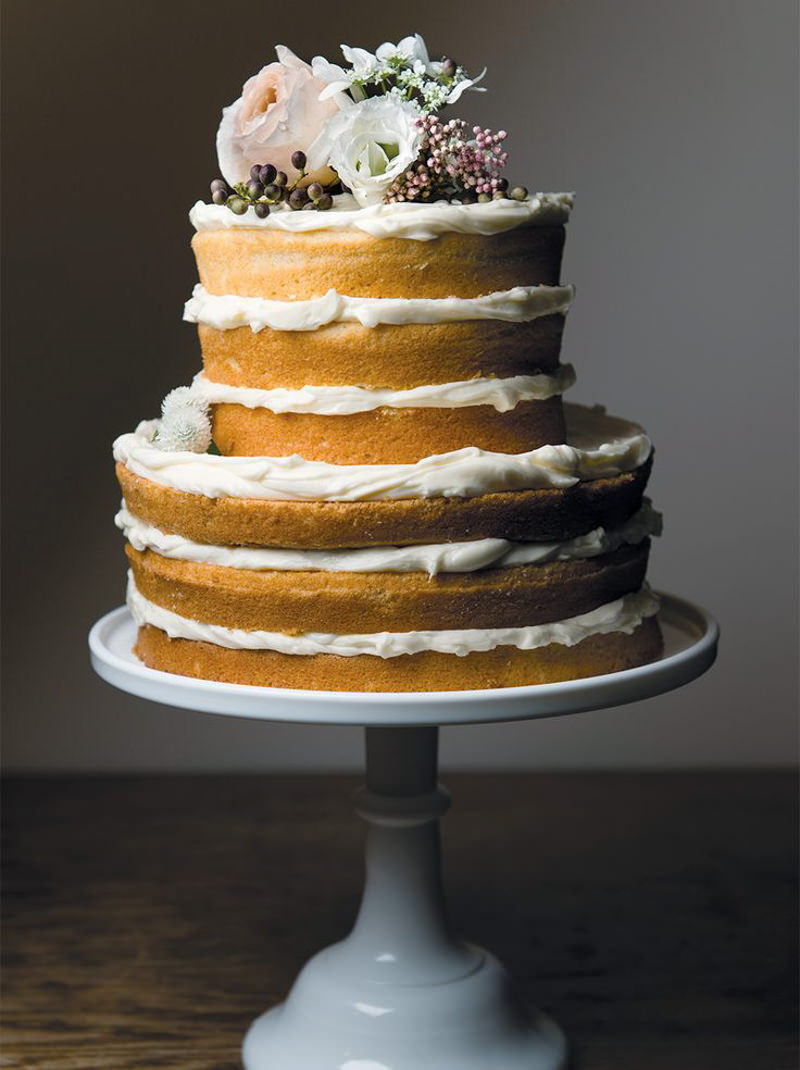 65 naked cake