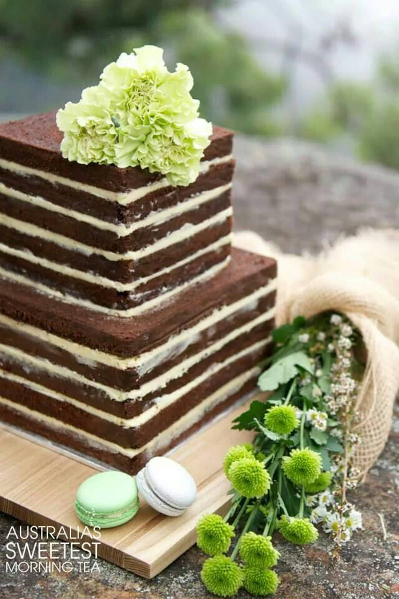 69 naked cake