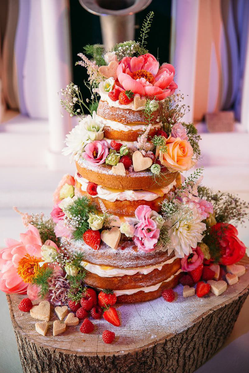 73 naked cake