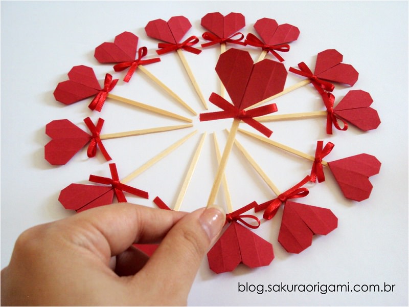 decoracao-de-casamento-com-origami-palito-com-coracoes-6