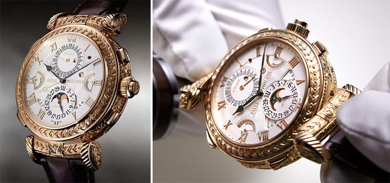 Relógio patek philippe grandmaster chime 2,6 milhoes dolares