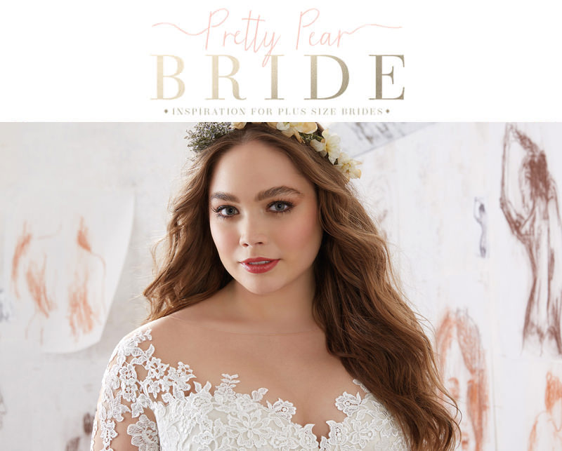 blog pretty pear bride- plus size