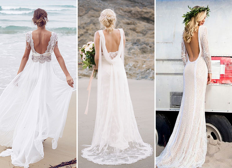 roupa branca para casamento na praia