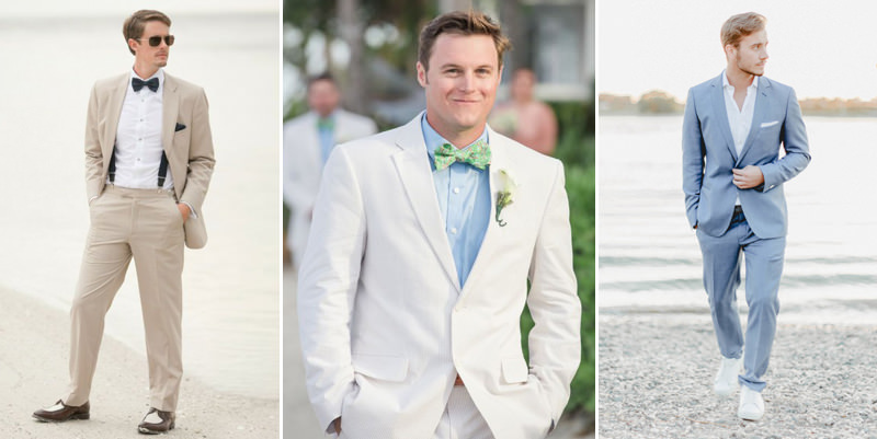 trajes para casamento na praia a tarde homem