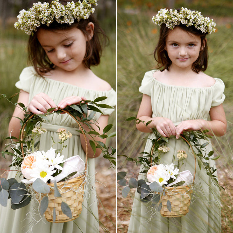 vestido de casamento de daminha