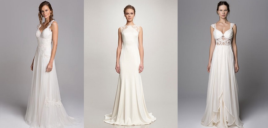 vestido crepe georgette