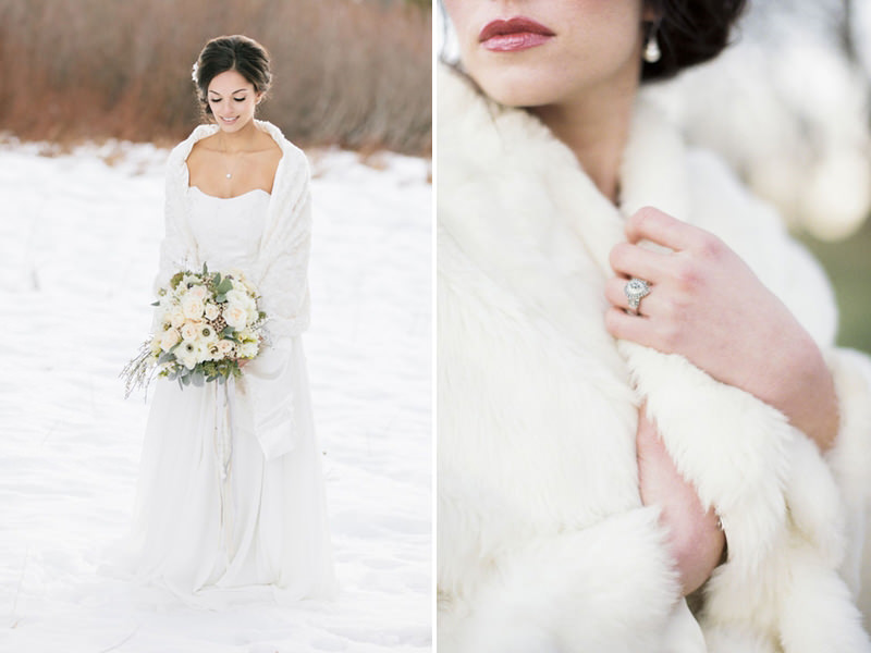 vestido de casamento inverno