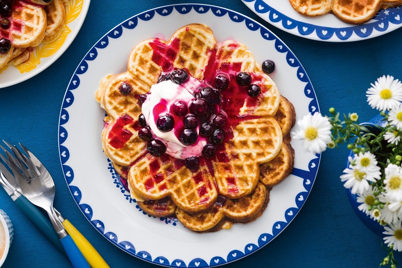 doce-sobremesa-casamento-waffles-com-blueberry