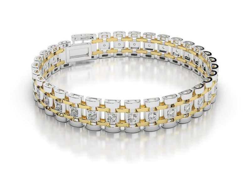 ideias-de-acessorios-para-noivo-usar-casamento-acessorios-masculinos-pulseira-com-diamantes