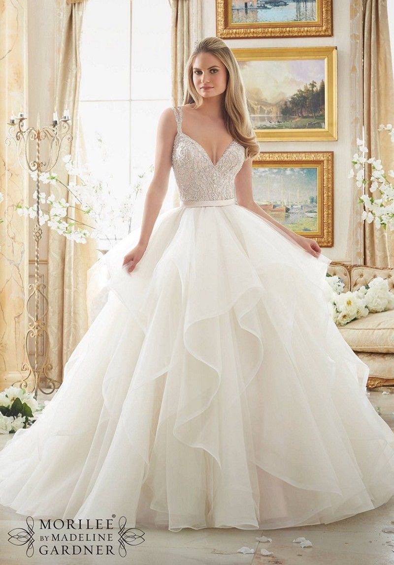 13 lindos vestidos de noiva com tule para noivas princesas - eNoivado