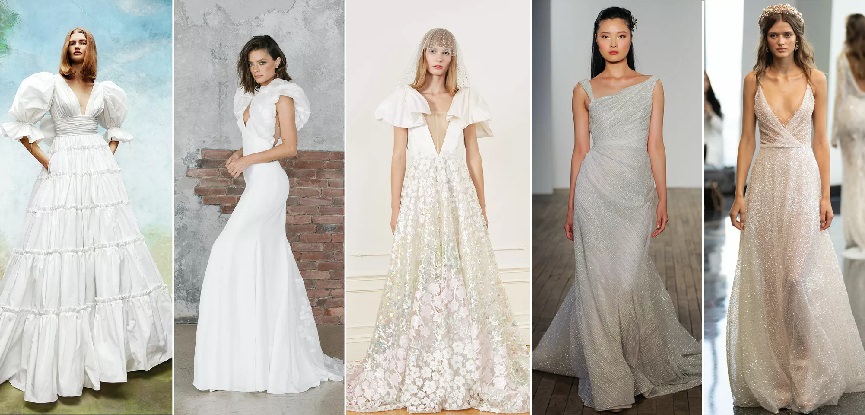 tendencia de vestido de noiva 2020