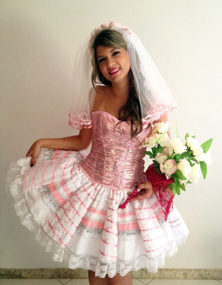Festa junina: o vestido de noiva caipira perfeito para seu evento ...