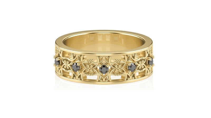 3-alianca-de-casamento-diamante-negro-ouro-amarelo-poesie