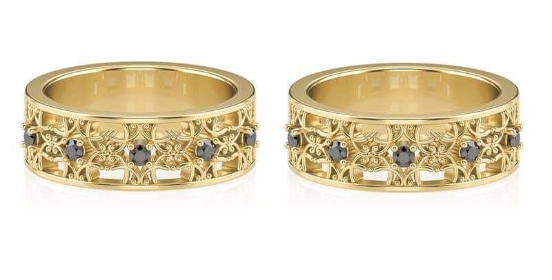 alianca-de-ouro-amarelo-com-diamantes-negros-lapidacao-brilhante
