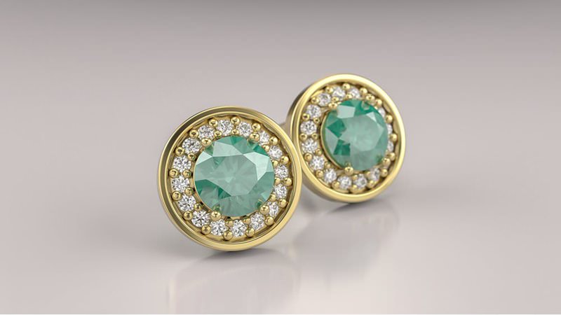 brincos-de-esmeralda-com-brilhantes-presente-amor