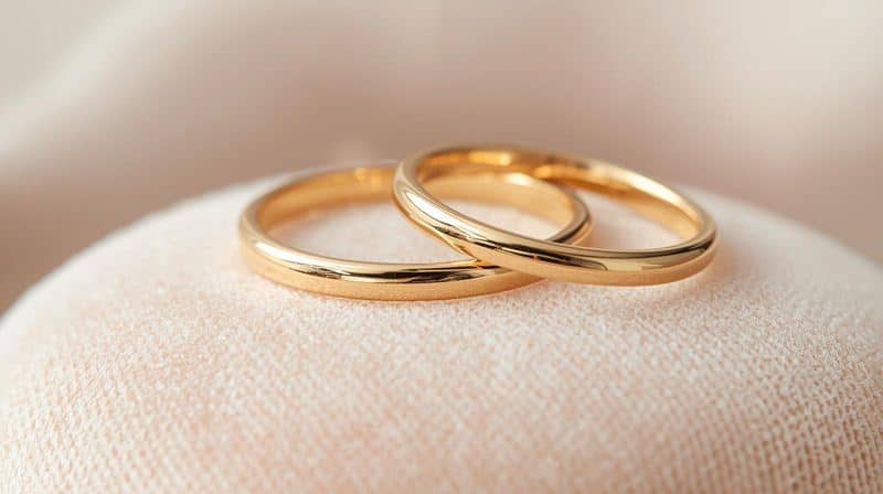 aliancas-de-casamento-finas-e-delicadas-ouro-amarelo-polidas-meia-cana-ia